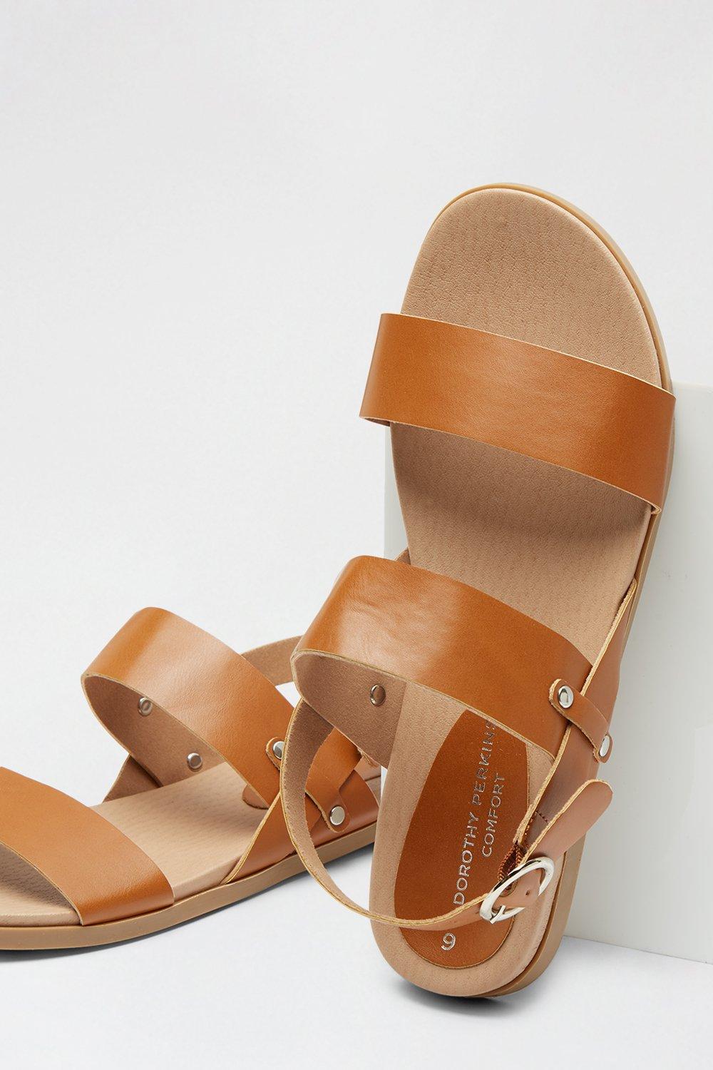 Sandals Tan Comfort Forever Two Part Sandal Dorothy Perkins